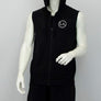 SLEEVELESS  FULL ZIP POCKETED HOODY